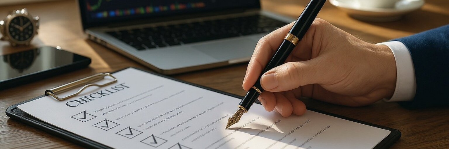 Checklist previo al trading: ¿Estás en condiciones de operar hoy?